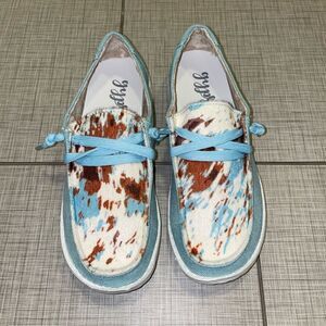 Mooma Cow Slip On Shoe